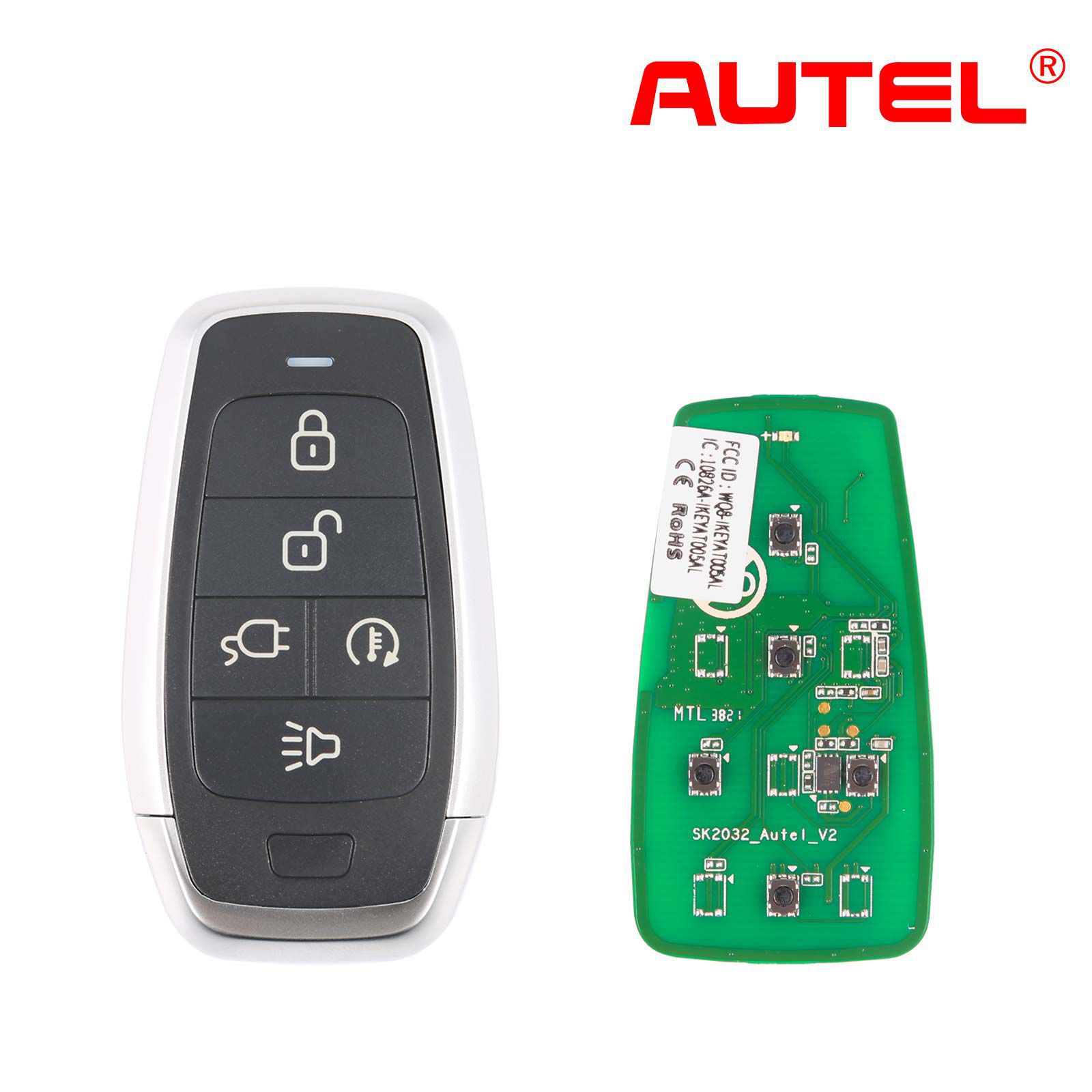 AUTEL IKEYAT005DL 5 Botões Independente Universal Smart Key 5 pçs/lote