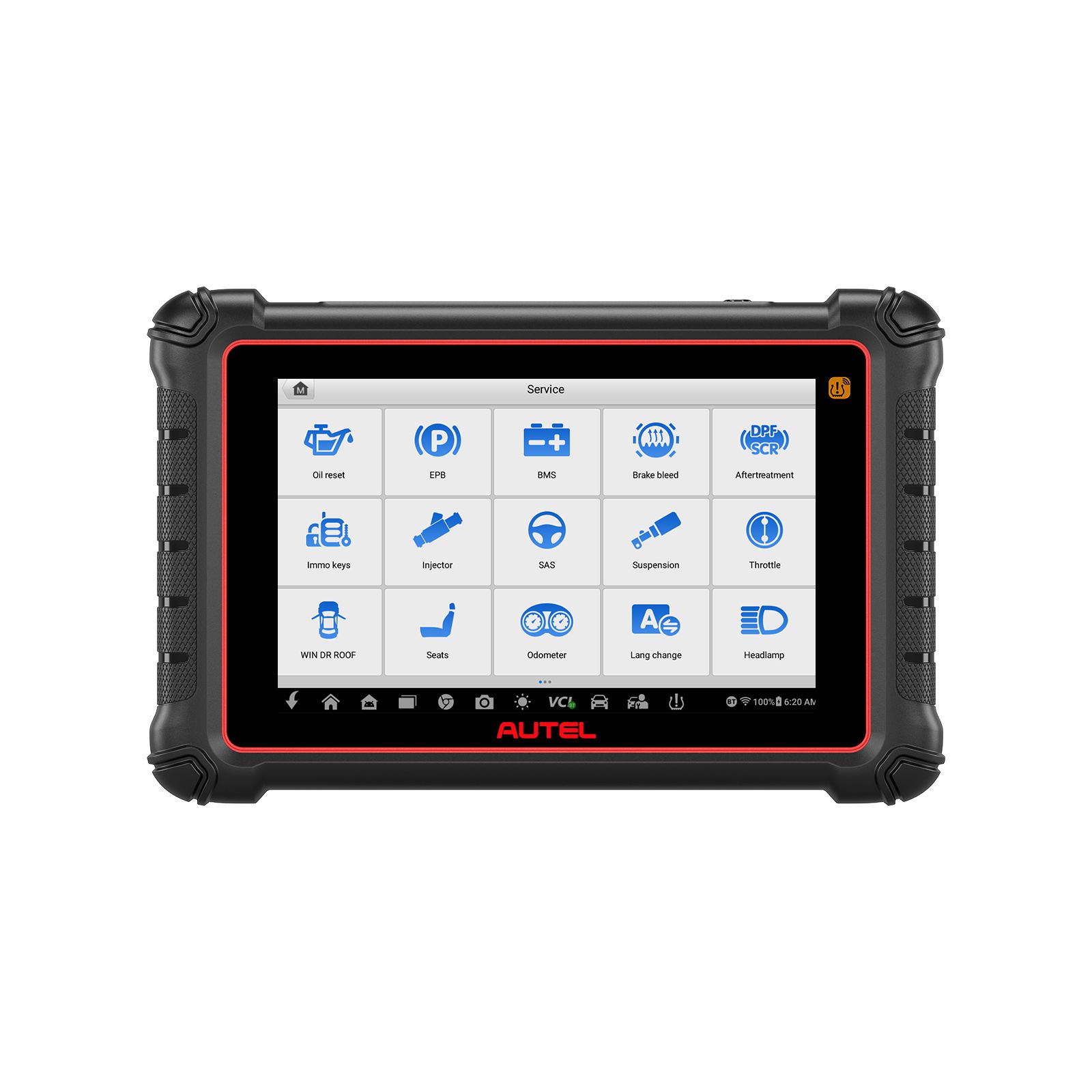 Autel MaxiPro MP900TS Android 11 todo o scanner de diagnóstico do sistema com TPMS relearn a programação de descanso atualizada do MP808TS