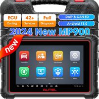 2024 Autel MaxiPRO MP900E Scanner Suporte CAN-FD DoIP, Codificação ECU, Bi-Direcional, 40+ Serviços, Android 11, FCA SGW, Mais novo do MP808S MP808BT PRO