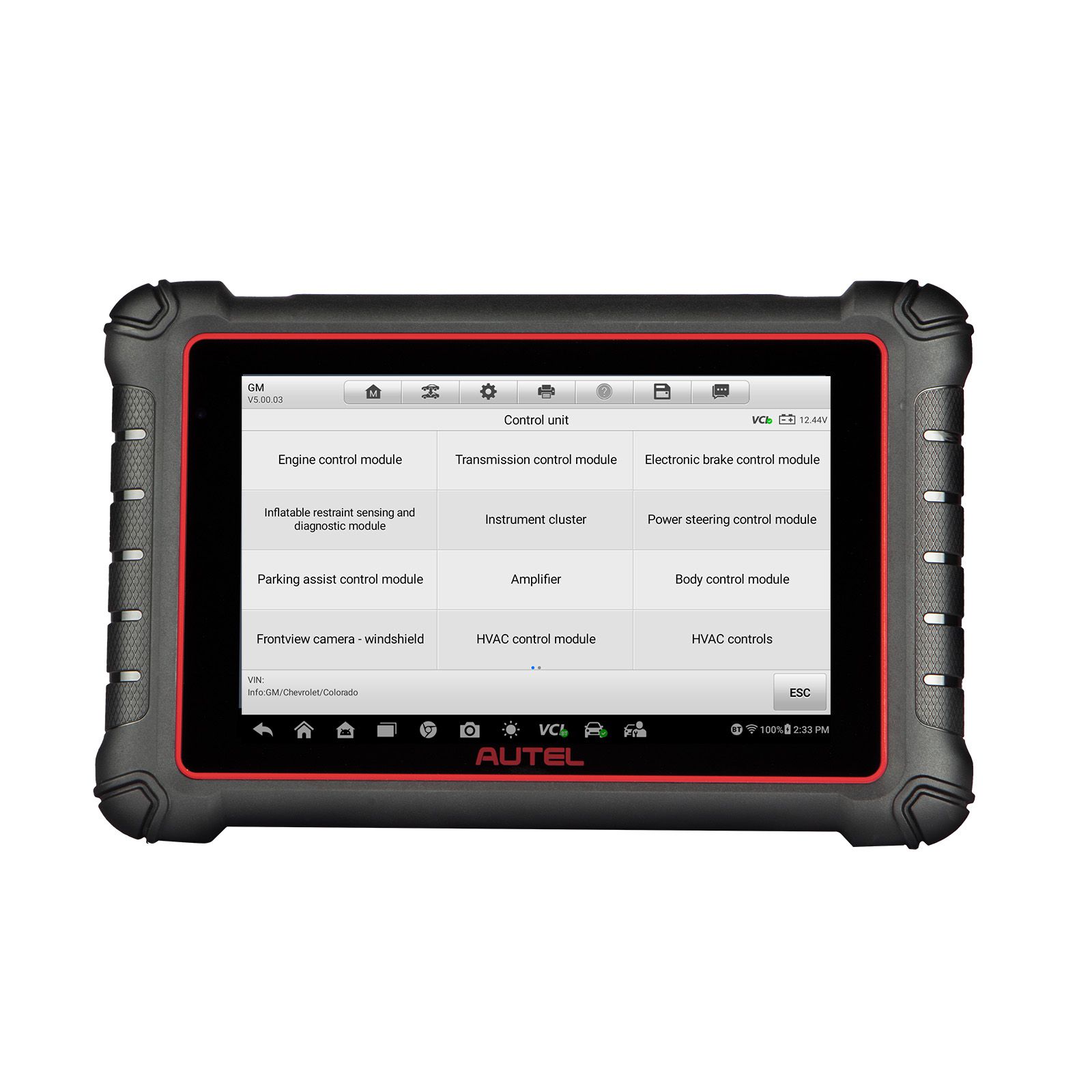 O scanner de diagnóstico Autel MaxiPro MP900Z-BT (MP900-BT) suporta a codificação da ECU, a digitalização pré e pós, os protocolos DoIP CAN FD, a versão atualizada do MP808BT PRO