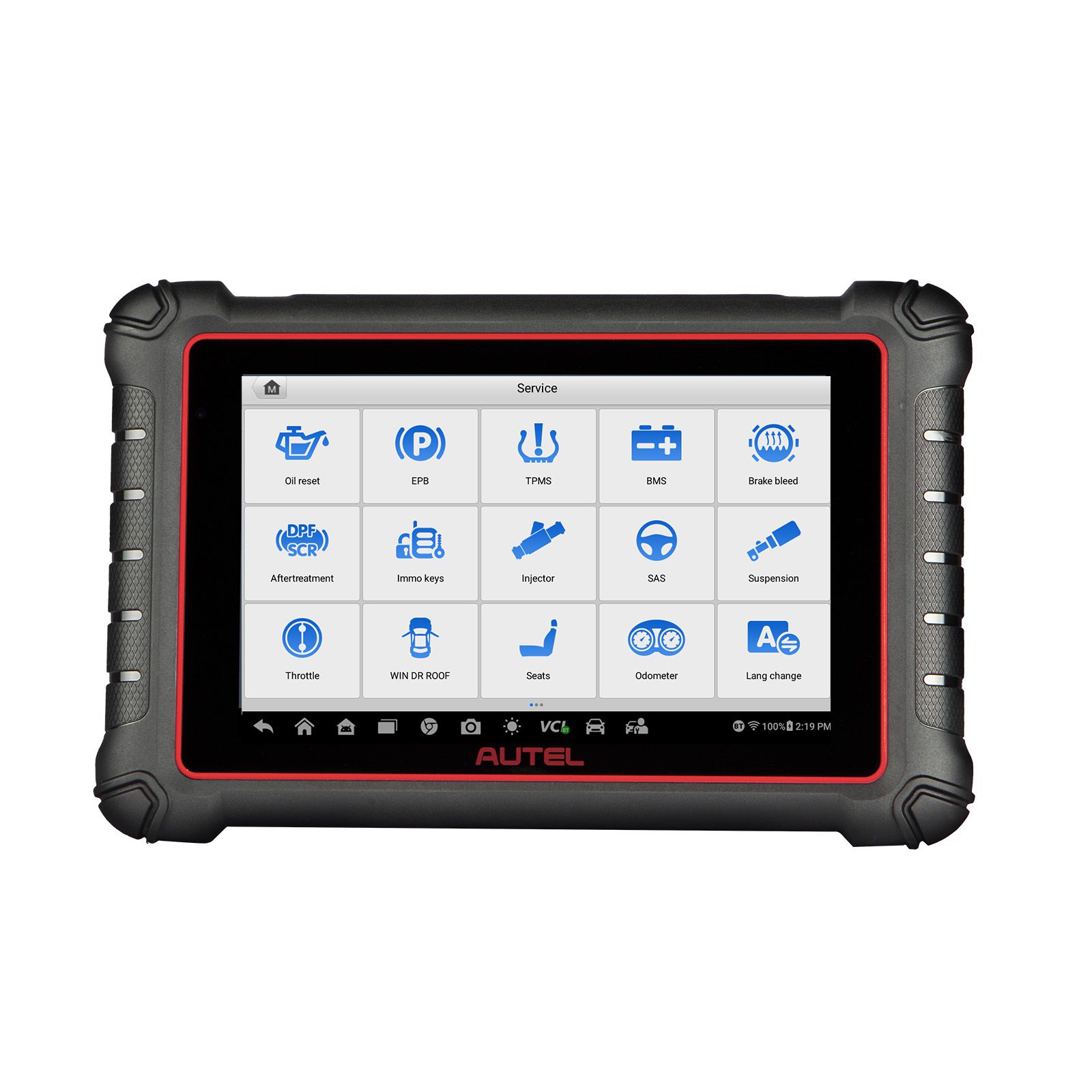 O scanner de diagnóstico Autel MaxiPro MP900Z-BT (MP900-BT) suporta a codificação da ECU, a digitalização pré e pós, os protocolos DoIP CAN FD, a versão atualizada do MP808BT PRO