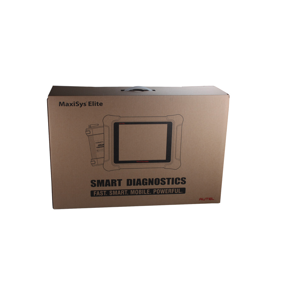 Original Autel MaxiSys Elite com Wifi /Bluetooth OBD Scanner de Diagnóstico Completo com J2534 ECU Programação 2 Anos Livre Actualização