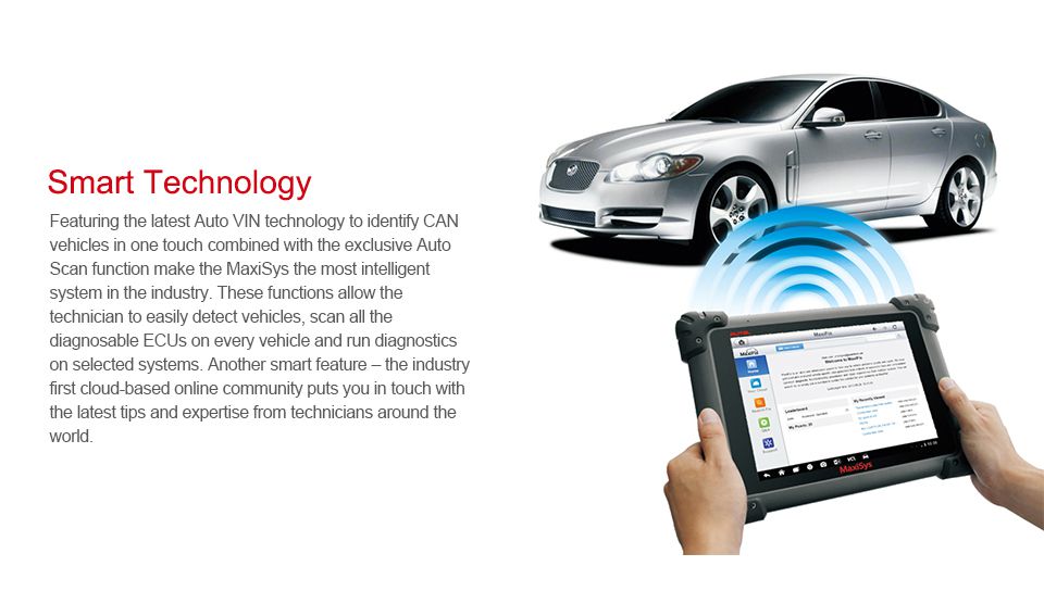 Autel MaxiSys Pro MS908P Car Bluetooth /WIFI Diagnóstico / ferramenta de programação EM ECUs