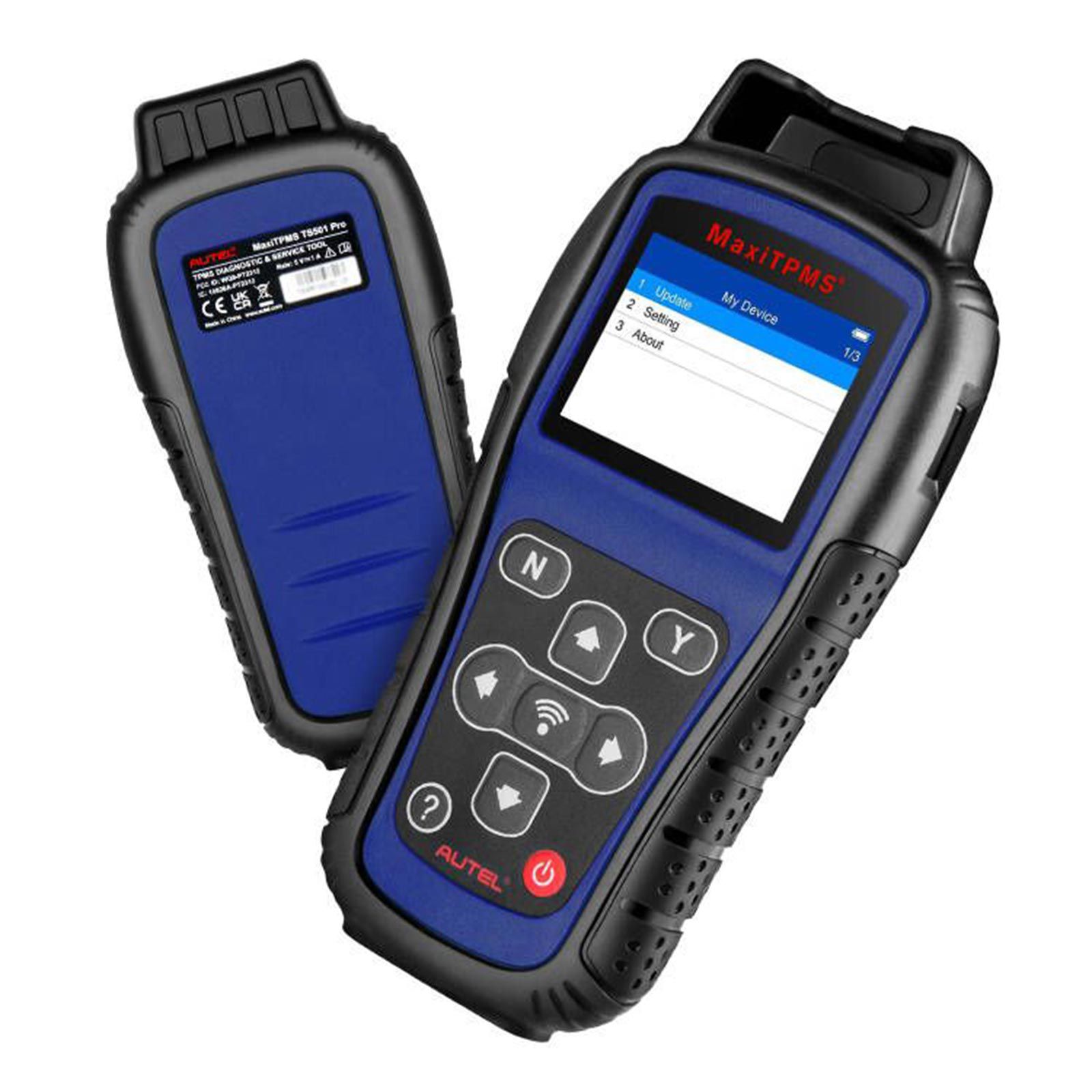 Autel MaxiTPMS TS501 Pro Ferramenta TPMS Profissional Reaprende Ativar Sensores Programa MX-Sensores Sistema TPMS Completo Multi-linguagem Atualização gratuita por toda a vida