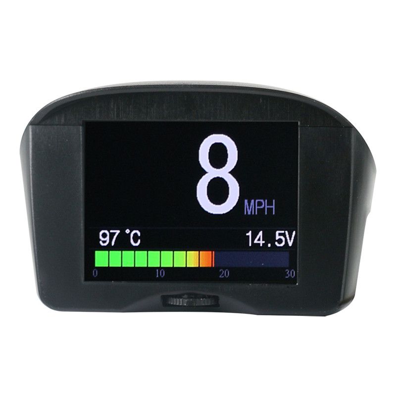 AUTOOL X50 Plus Multi -Function Car OBD Smart Digital Meter +AlarmFault Code Water Temperature Gauge Digital Voltage Speed Meter Display