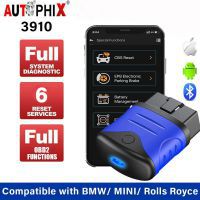 AUTOPHIX 3910 Bluetooth OBD2 Scanner für BMW/MINI/Rolls Royce Verifikation der Diagnóstico Do Carro EPB CBS ETC Batterie Check Throttle