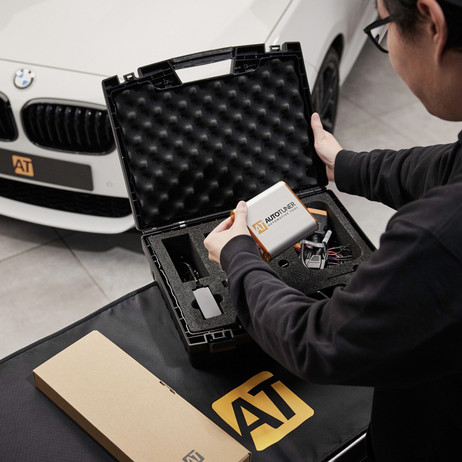Versão escrava da ferramenta do AutoTuner original ECU/TCU Apoio à ferramenta de programação OBD Banco Iniciação Sem assinatura Correção automática da soma de verificação