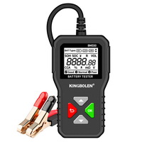 BM550 BM550 PLUS Testador de bateria do carro Sistema de bateria 6V 12V 24V Detectar Analisador automático de bateria Ferramenta de bateria do carro SOC SOH