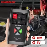 BM580 Testador de bateria 12V 6V Ferramentas do carregador de bateria do carro Teste de carregamento do circuito de inicialização Analisador automotivo PK KW650 KW208
