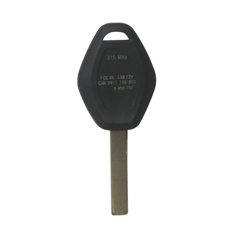 Key Shell 3 Button 2 Track (Back Side With The Words 315MHZ) for Bmw 5pcs /lot