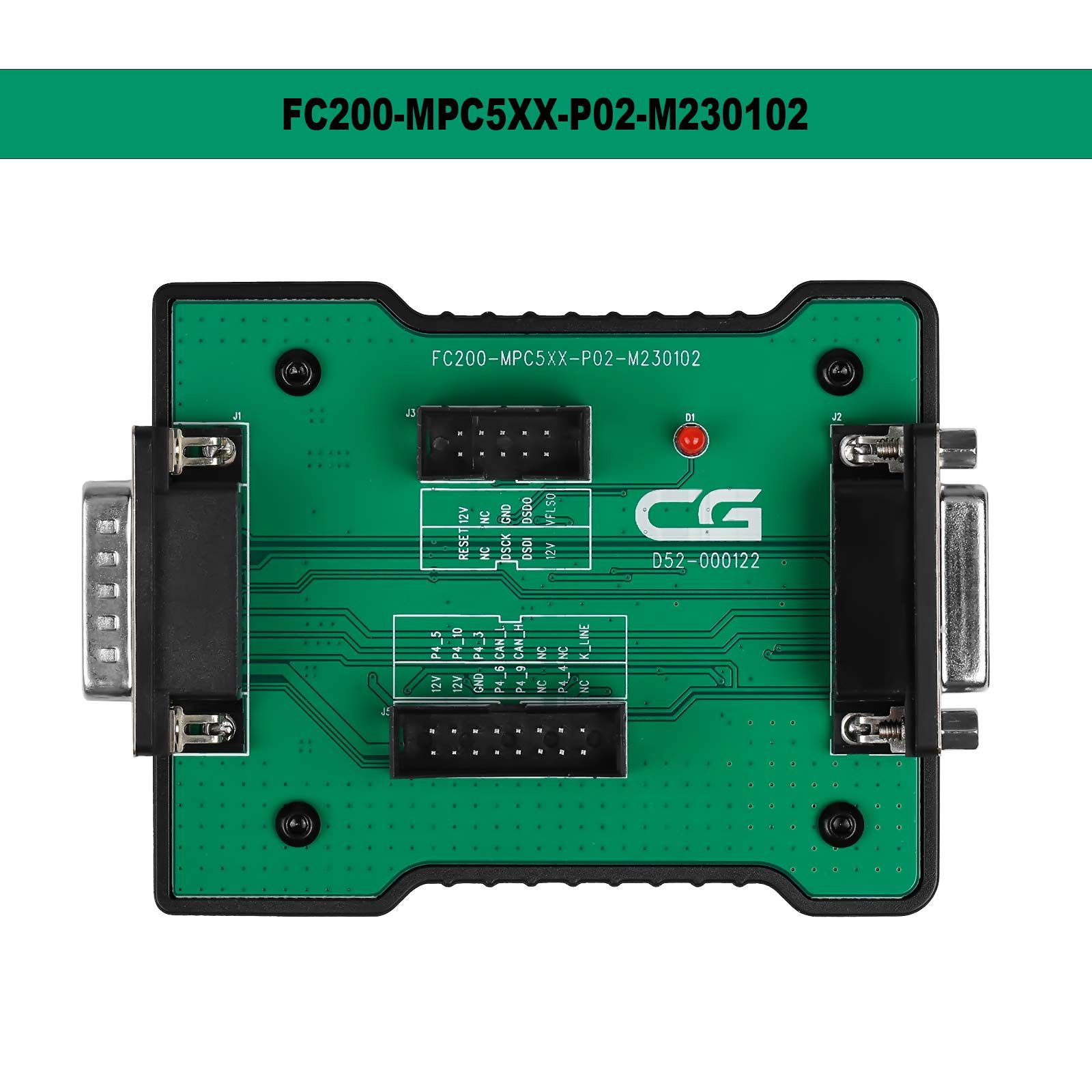 CG FC200 ECU Programador Versão Completa com Novos Adaptadores Conjunto 6HP & 8HP / MSV90 / N55 / N20 / B48 / B58 e MPC5XX Adaptador para EDC16 / ME9.0