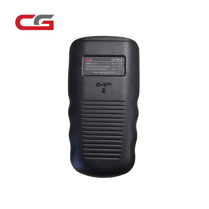 2025 CGDI MHz dispositivo de teste de frequência 315MHz/433MHz/868MHz/902MHz botão de suporte detecção de tensão da bateria LR/AGSR/CR/zinco ar e LiR