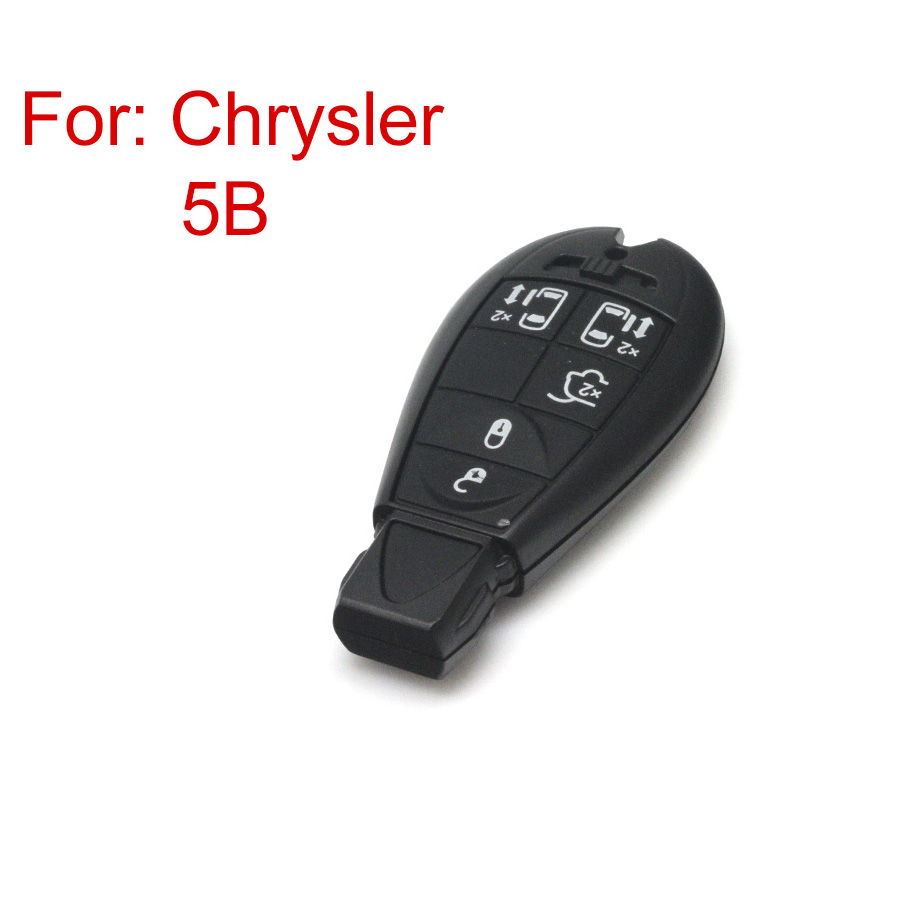 Botão Smart Key Shell 5 Button For Chrysler