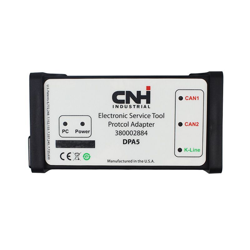 Heavy Duty Truck Scanner ferramenta de diagnóstico CNH DPA5 New Holland Electronic Service Tools CNH EST Diagnostic Kit