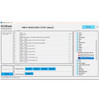 2025 Novo V1.3.0.0 ECUDesk Software Multifunção para EGR DPF SCR (AdBlue) NOx CAT SAP EVAP Flaps DTC OFF