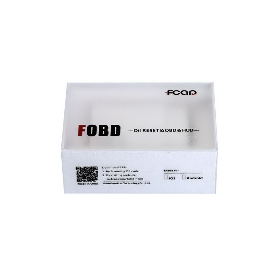 Fcar FOBD OBD2 Adapter Plug e Play Diagnostic &Service Reset para Android +IOS Phone
