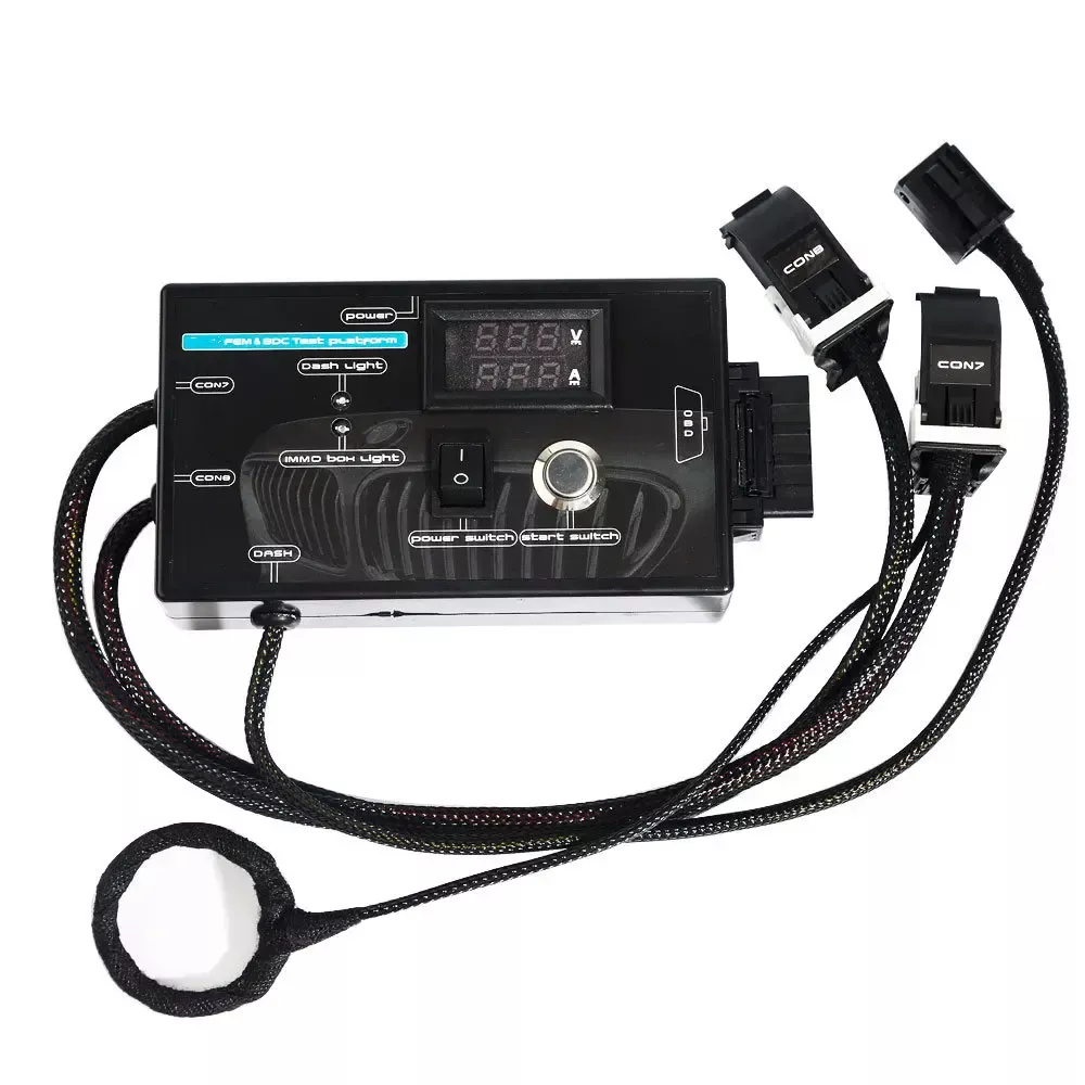 Plataforma de teste FEM/BDC para programador de chave automática BMW para plataforma de teste BMW F20 F30 F35 X5 X6 I3 sem plug da caixa de engrenagens