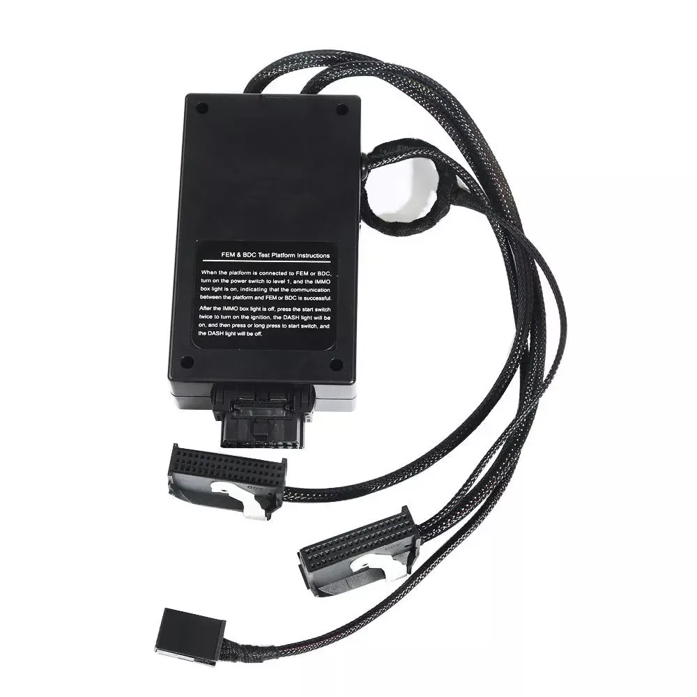 Plataforma de teste FEM/BDC para programador de chave automática BMW para plataforma de teste BMW F20 F30 F35 X5 X6 I3 sem plug da caixa de engrenagens