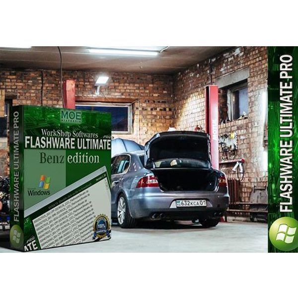 Flashware Ultimate Pro e CBFWare Ultimate Pro 1 Ano Acesso Completo Ilimitado PRO (365 dias) para Todos os Mercedes Benz Workshop
