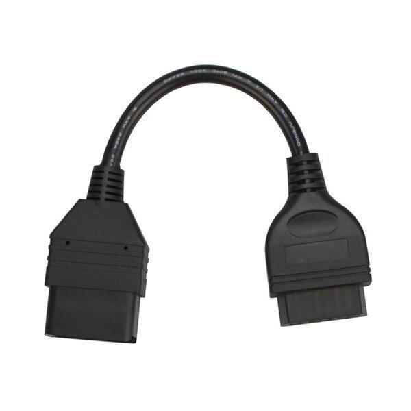 Para Toyota 17 Pin a 16 Pin OBD OBD2 Adapter Cable