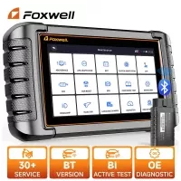 Ferramenta de diagnóstico do leitor de código OBD2 do bluetooth OBD2 do scanner automóvel de FOXWELL NT809BT de todo o sistema