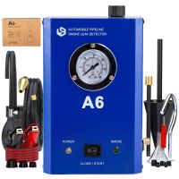Detector de vazamento de fumaça de tubulação automóvel GODIAG A6 com vazamento de teste de medidor de pressão em sistemas de tubulação de veículos para carros, motocicletas, motos de neve, ATV, barcos
