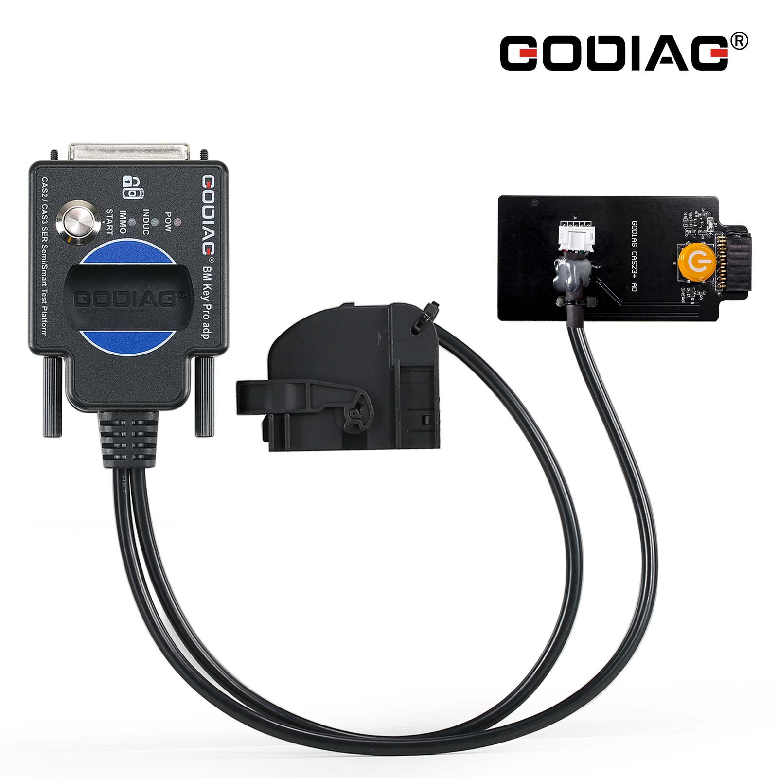 2024 GODIAG CAS2 CAS3 SER Plataforma de Teste Semi Inteligente Detecta CAS e Sincronização de Chaves Dados de CAS de correspondência sem solda Ler, Escrever e Programar