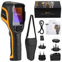 GODIAG GC001 Câmera de imagem térmica portátil, 256 x 192 IR de alta resolução, câmera infravermelha suporte Análise do PC e gravação de vídeo