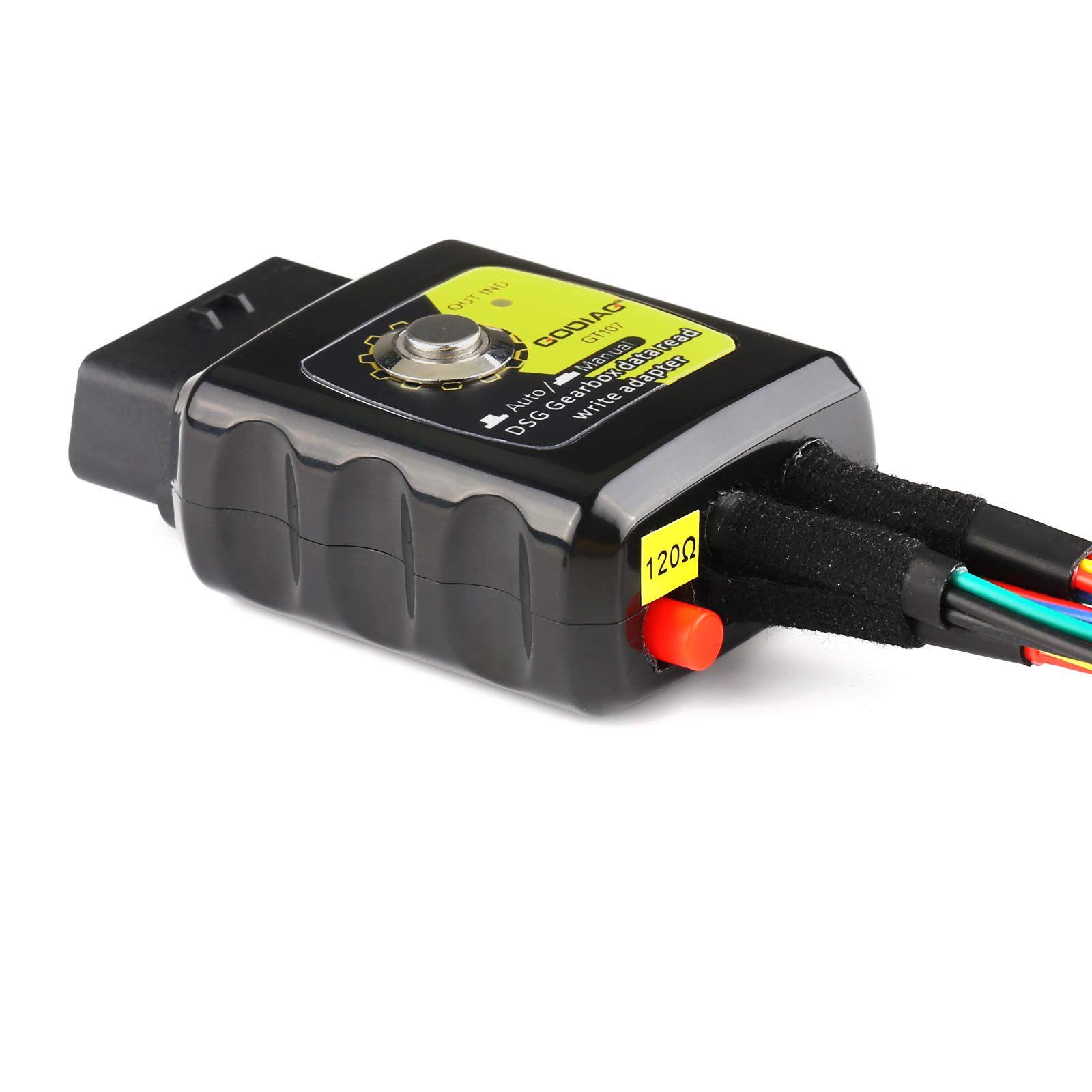 2024 GODIAG GT107 DSG Adaptador de caixa de engrenagens com GT105 II IMMO Prog AD para DQ250, DQ200, VL381, VL300, DQ500, DL501, Benz, BMW