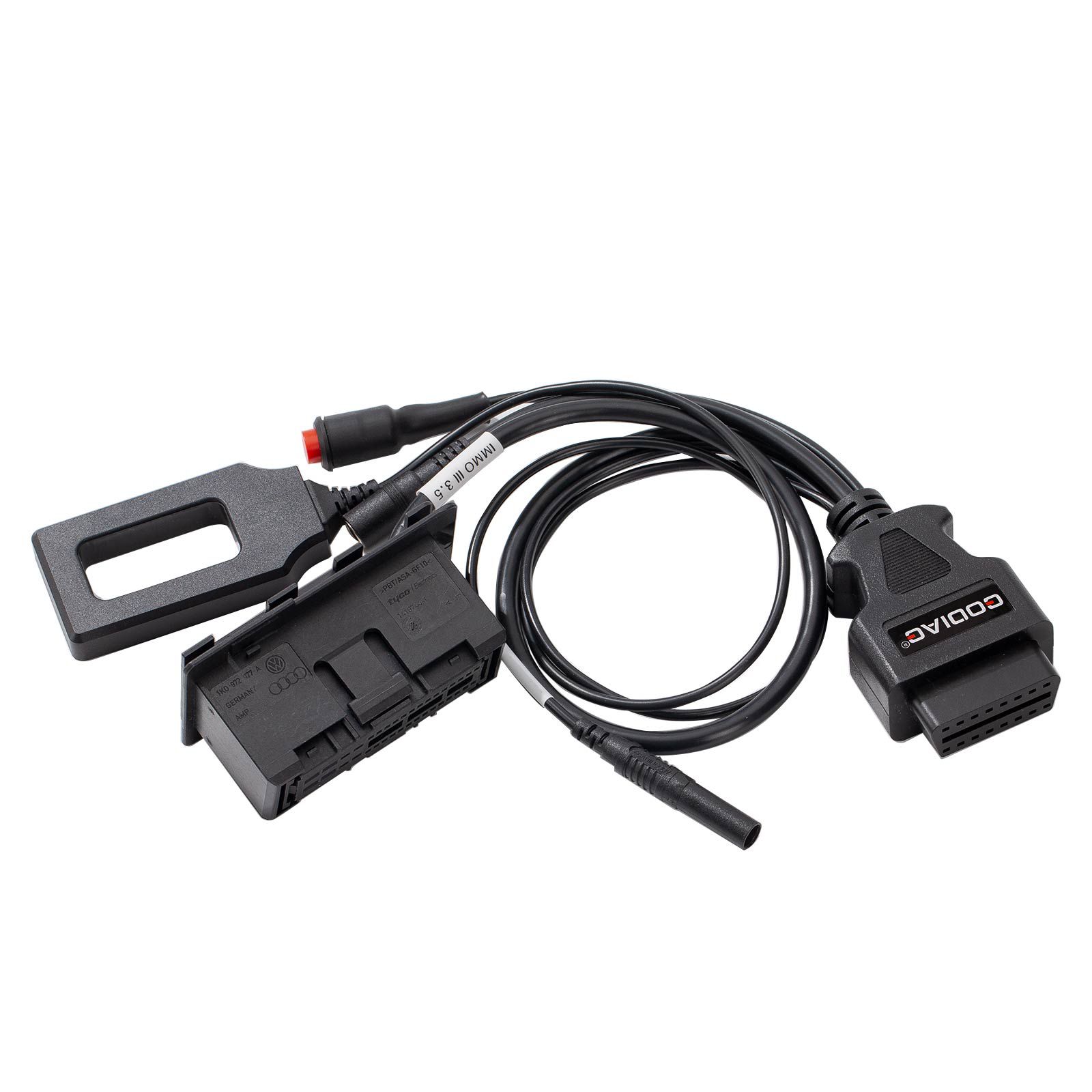 GODIAG GT111 para VW Audi Skoda assento CAN-Bus 3ª e 3.5ª geração painel IMMO chave correspondente cabo de plataforma de teste com PIN POGO para ler e escrever dados