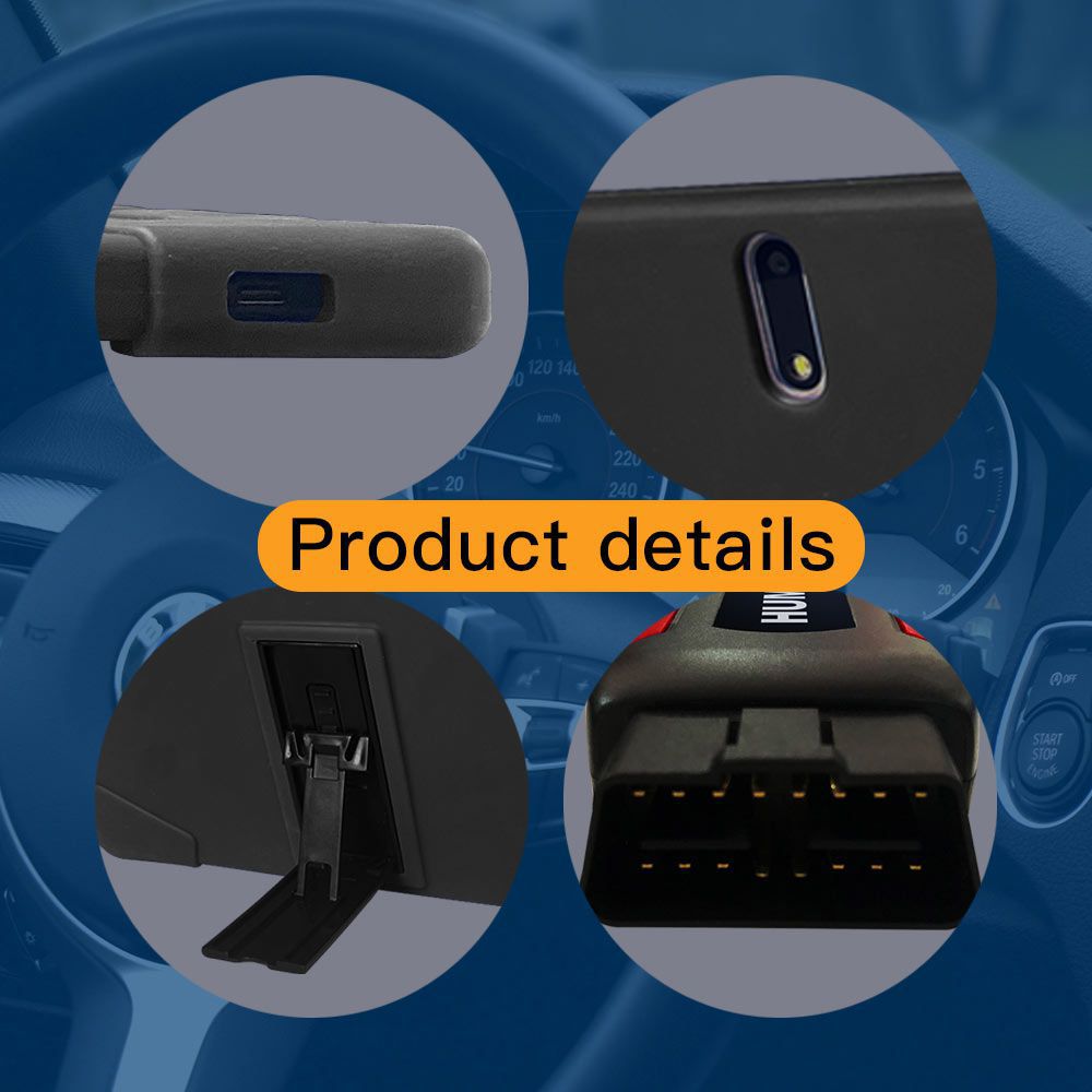 Humzor NexzDAS ND606 Plus Gasolina e Diesel Integrado Auto Diagnóstico Ferramenta OBD2 Scanner Para Carros E Caminhões Pesados