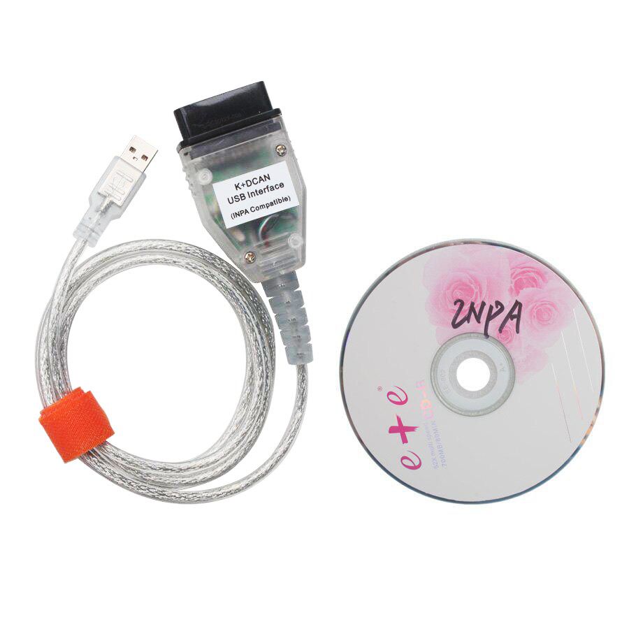 O INPA K +CAN permite o diagnóstico completo Da BMW com o FT232RL Chip