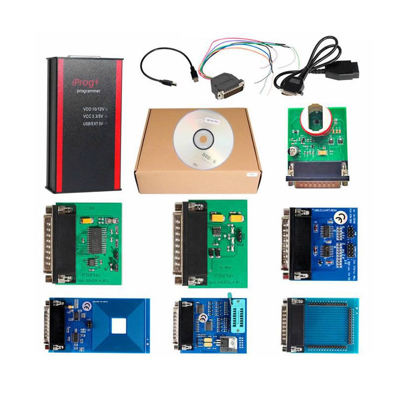 V84 Iprog+ Pro Programmer Versão Completa com Probes Adaptadores +IPROGPlus PCF79xx SD Adapter de Cartão +UniversalRDIF Adapter