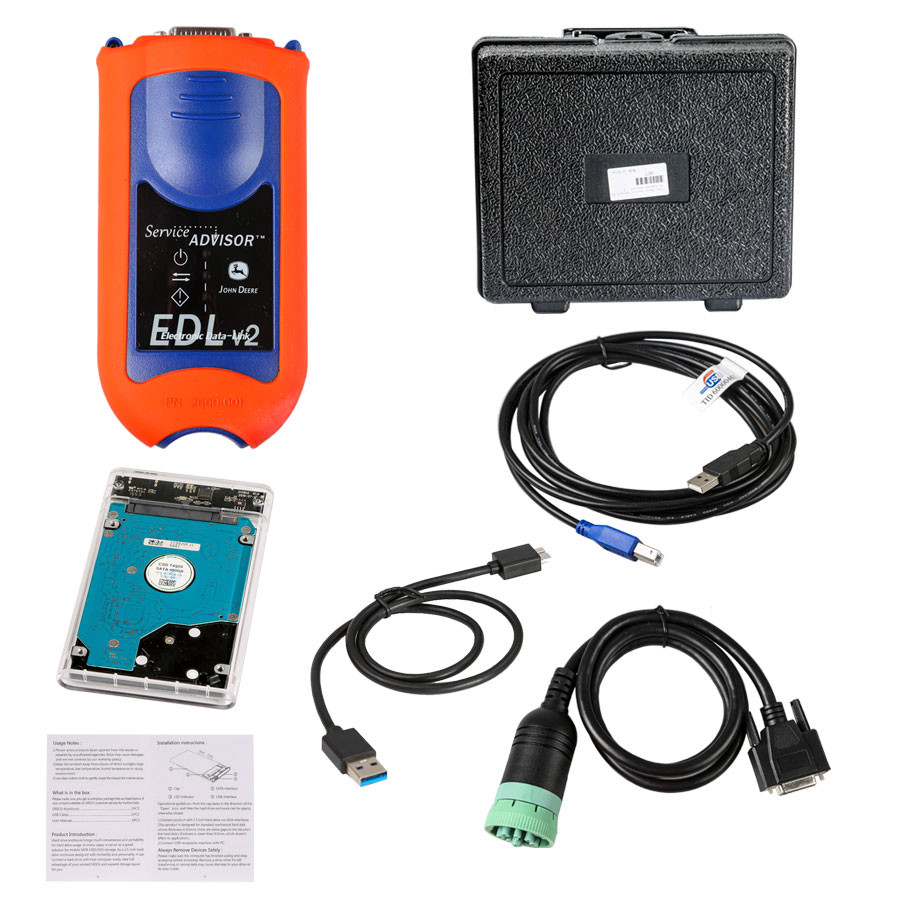 John Deere Service Advisor EDL V2 Diagnostic Kit