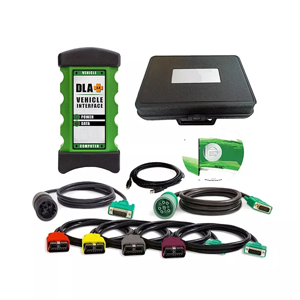 JPRO ferramenta de diagnóstico profissional 2019V1 2024 V1 scanner de caminhão pesado JPro DLA + 2.0 adaptador do kit