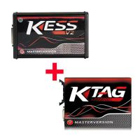 Kess V2 V5.017 SW V2.47 Red PCB EU Online Version Plus Ktag 7.020 SW V2.25 Red PCB EURO Online Versão