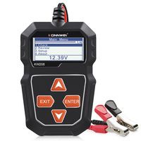 KONNWEI KW208 Car Battery Tester 12V 100 to 2000CCA  Cranking Charging Circut Tester Battery Analyzer  12 Volts Battery Tools