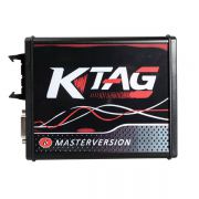 新的4 LED KTAG V7.020固件EU Versáo Red PCB最新V2.23无令牌限制多语言K-TAG 7.020 Versío在线