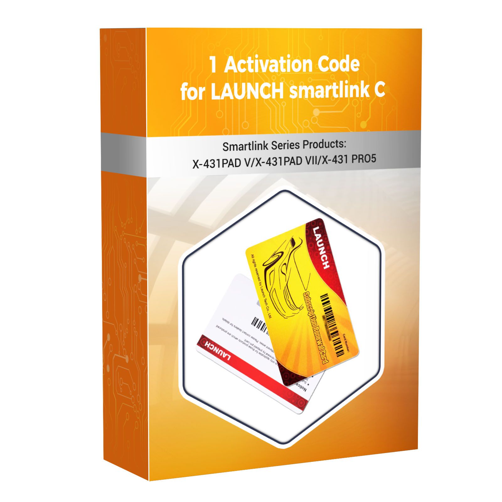 Lançamento - cartão de ativação de 1 tempo para função de diagnóstico remoto super Smartlink C