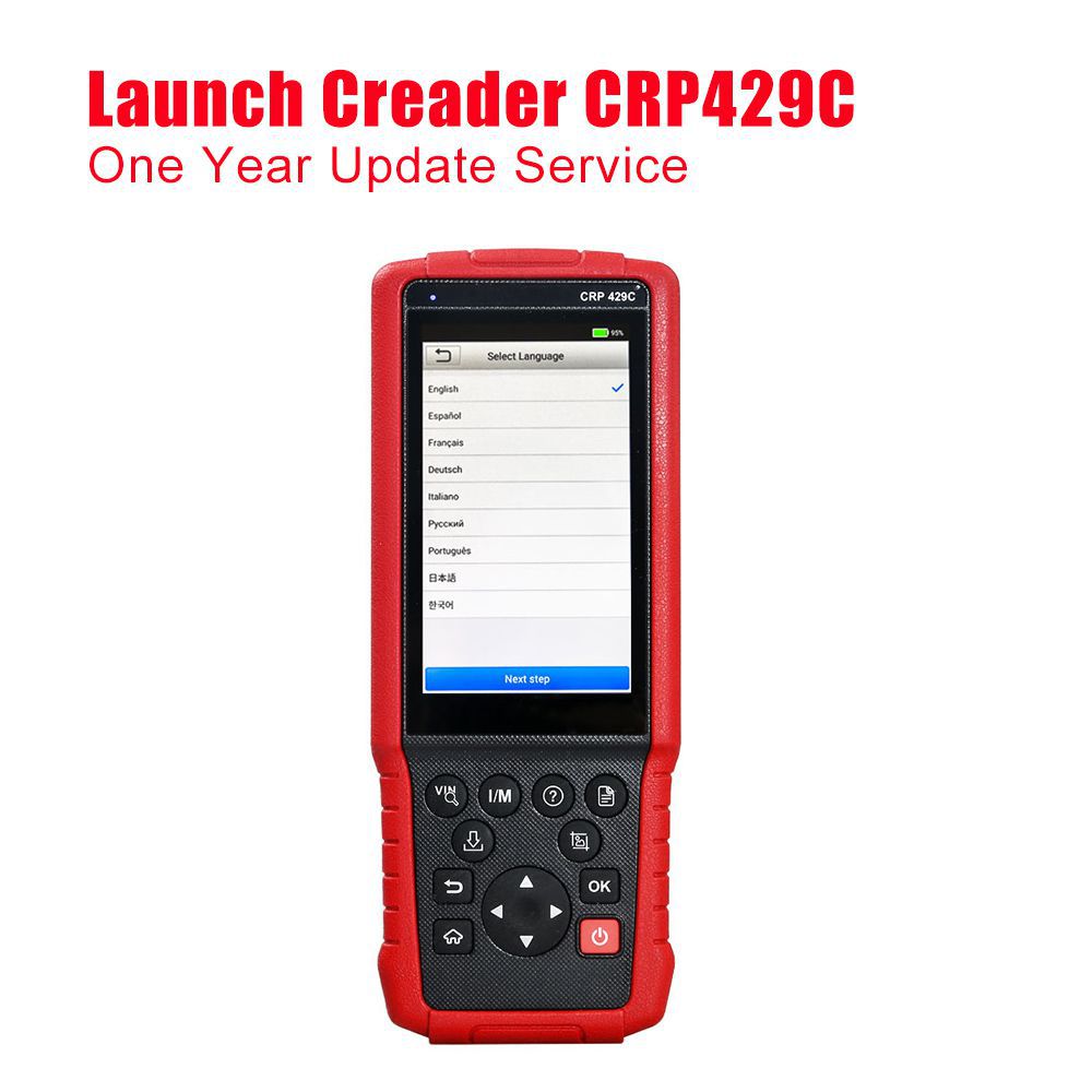 Serviço de atualização de um ano para o lançamento Creader CRP429C / CRP909E