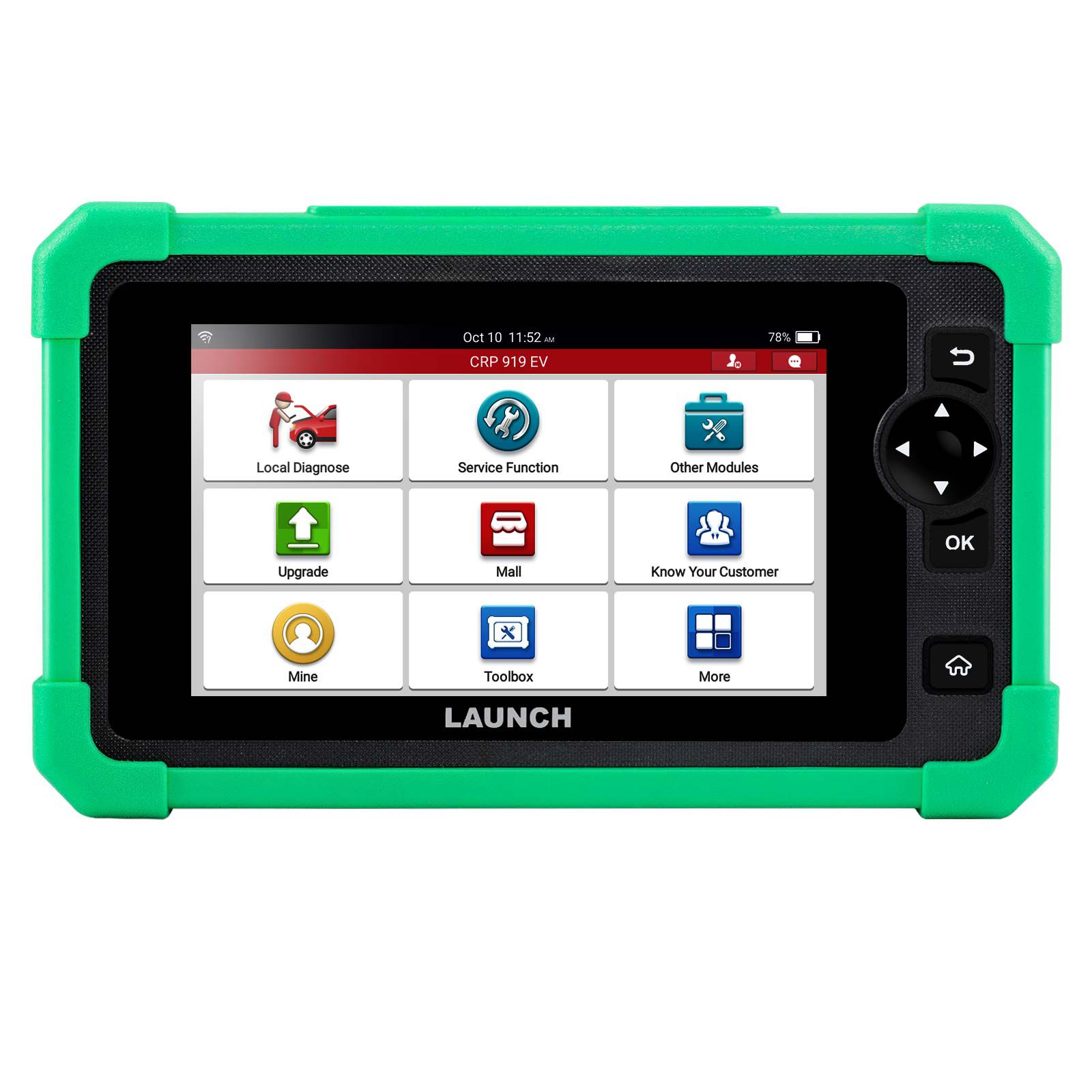 2025 Lançamento CRP919 EV Diagnostic Scanner 43+ Funções de Serviço para Veículos Elétricos Carros de Nova Energia