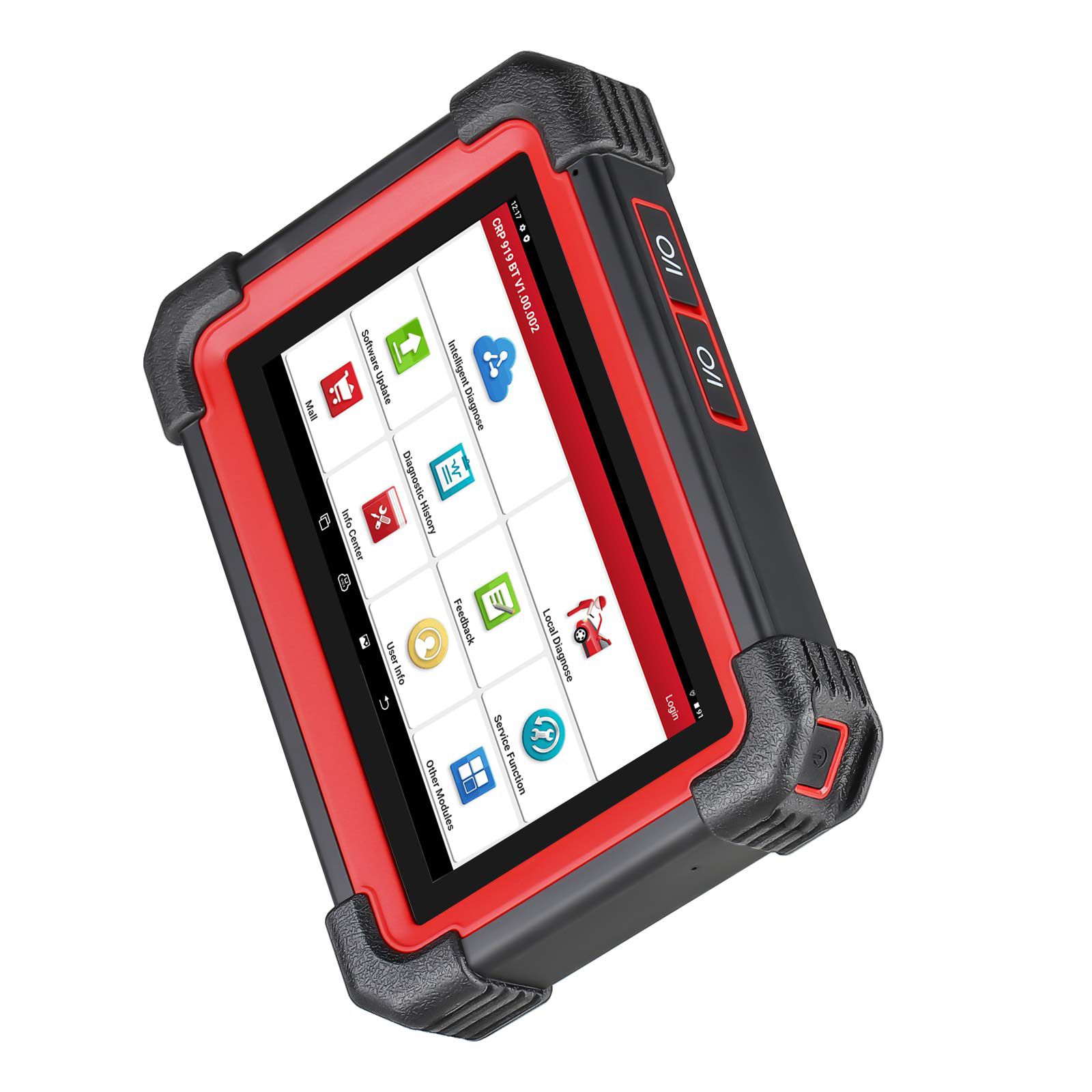 Lançamento CRP919E BT Scanner diagnóstico com Bluetooth suporta CAN FD DoIP e ECU codificação 31 + OE-nível funções de manutenção
