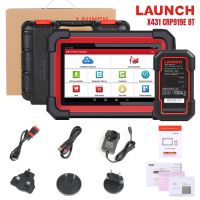 Lançar X431 CRP919E BT ferramenta de diagnóstico do carro DBScar VII VCI Auto OBD OBD2 Scanner ECU de teste ativo codificação CANFD DOIP 31+ serviços de redefinição