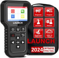 2025 Lançamento CRT5011E TPMS Relearn Tool TPMS Sensor (315 + 433MHz) Suporte Ler / Ativar / Programação / Relearn / Reset / Key Fob Test