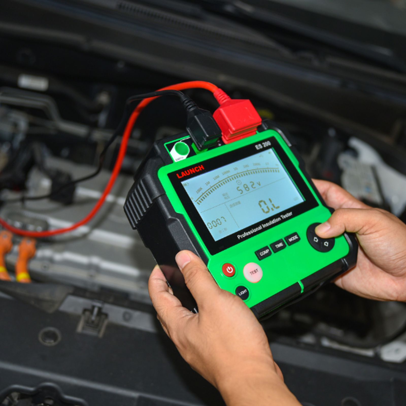 Testador de resistência ao isolamento ES200 EV