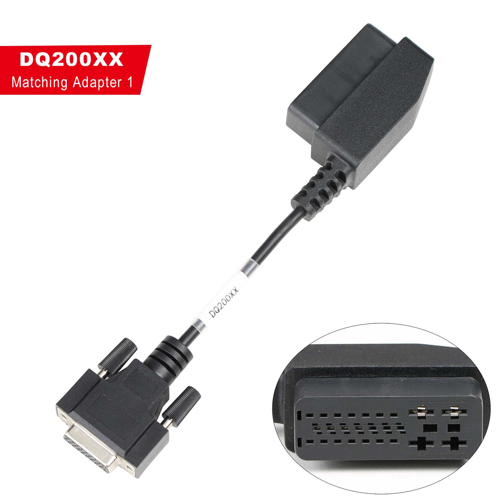 Lançar pacote de conectores de caixa de engrenagens para programador de ECU X431 para programador de ECU de lançamento e X-Prog3