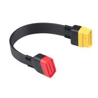 Lançar o Cable de Extensão OBD para X431 V /V +/PRO /PRO 3 /Easydiag 3.0 /Mdiag /Golo Principal OBD2 Extended Connector 16Pin masculino para Feminino