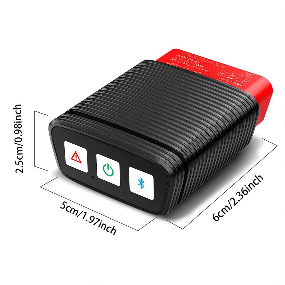 ThinkCar Pro Thinkdiag Mini Bluetooth Sistema Completo OBD2 Scanner com Um Ano Todas as Marcas Licença