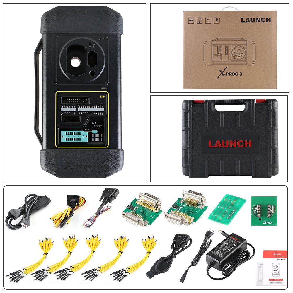 2025 LAUNCH X431 PAD EliElite PAD 7 Plus GIII X-Prog 3 Imobilizador avançado e programador chave Plus IMMO programador MCU3 Adaptador Obtenha CRP123X gratuito