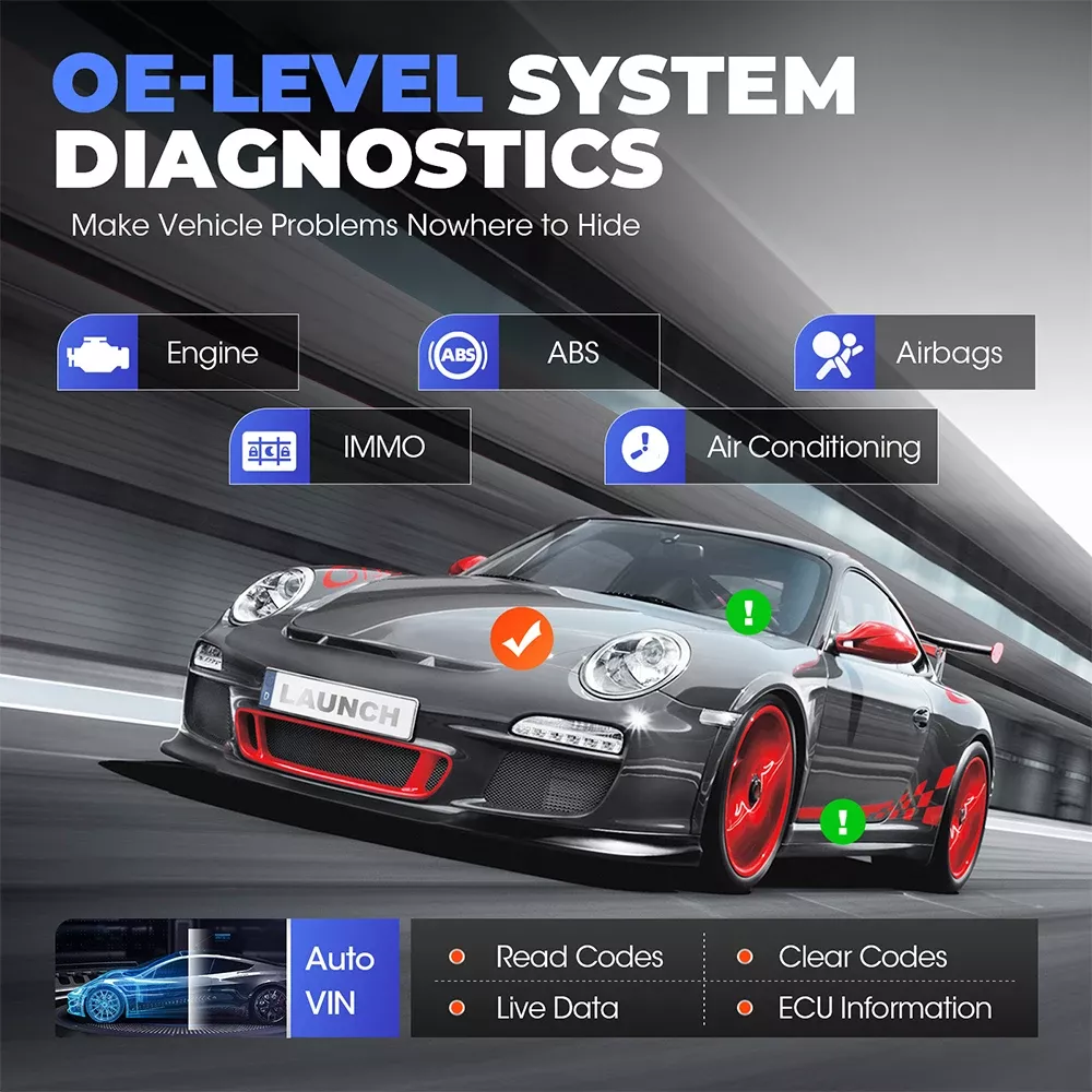 Lançamento X431 CRP919X OBD2 ferramentas automóveis de diagnóstico do leitor do apoio do carro CANFD DOIP ECU codificação